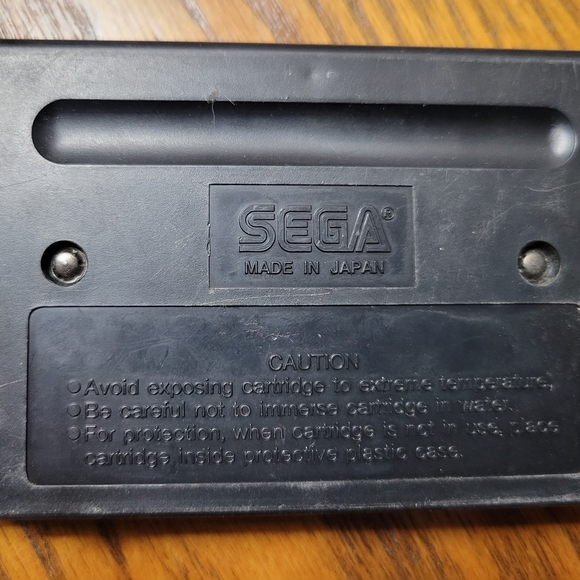 Genesis Blue Video Game Cartridge - Picture 2 of 2